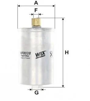 Фільтр палива WIX FILTERS WF8028
