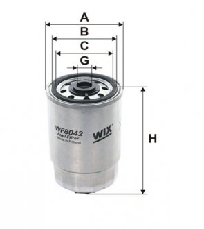 Фильтр топливный WIX FILTERS WF8042
