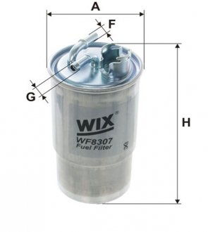 Фільтр паливний wix WIX FILTERS WF8307