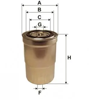 Фильтр топл. pp856/1/ WIX FILTERS WF8341