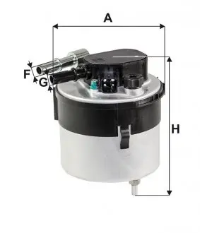 Фильтр топливный WIX FILTERS WF8451