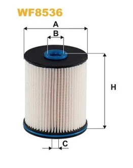 (PE982/7) WIX FILTERS WF8536