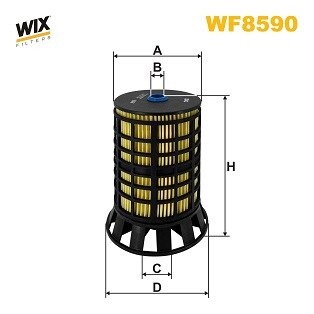 Фыльтр паливний WIX FILTERS WF8590