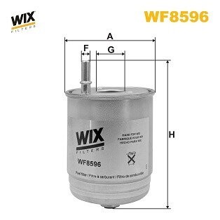 Паливний фільтр WIX FILTERS WF8596