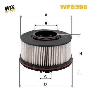 Фільтр паливний WIX FILTERS WF8598