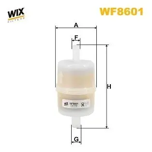 Фільтр повітряний, компресор - підсмоктування повітря (WIX-FILTERS) WIX FILTERS WF8601