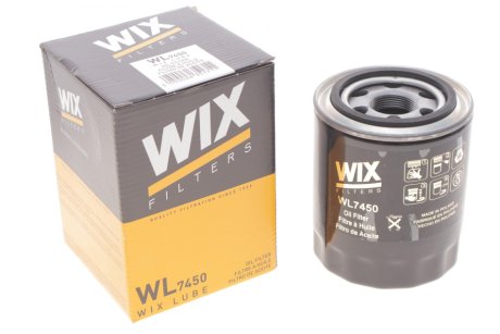 Фільтр масляний 2.5 CRDI WIX FILTERS WL7450 (фото 1)