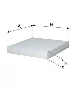 Фільтр салону wix WIX FILTERS WP2006