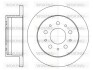 Диск тормозной PSA Boxer Jumper Ducato 06> 11> / задн (кратно 2 шт.) WOKING D6105500 (фото 1)