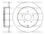 Диск тормозной задний (кратно 2) Mitsubishi Lancer X Outlander II WOKING D6109800 (фото 1)