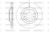 Диск тормозной Mazda CX-7 I CX-9 I / перед (D61638.10) WOKING D6163810 (фото 1)