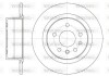 Гальмівний диск зад. Opel Omega B 94- (286x12) WOKING D6488.00 (фото 1)