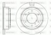 Гальмівний диск задній Mitsubishi Pajero 2.5-3.8 00- (300x22) WOKING D6955.10 (фото 1)