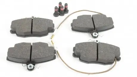 Колодки тормозные передние, renault logan, 04- WOKING P0413.02