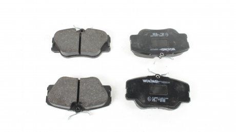 Колодки тормозные дисковые передние, mb e (w124), 85-95 WOKING P0893.00 (фото 1)