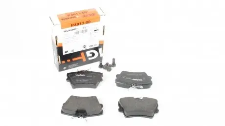 Колодки тормозные, задние, vw transporter t4, 90-03 WOKING P4913.00