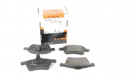 Колодки тормозные передние,,r15, vw lt t4, 96-03 (тип ate) WOKING P7183.00