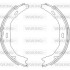 Колодки тормозные барабанные MB C204 / ручн. торм. (Z4751.00) WOKING Z475100 (фото 1)