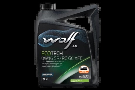 ECOTECH 0W16 SP/RC G6 XFE 5Lx4 Wolf 1047250