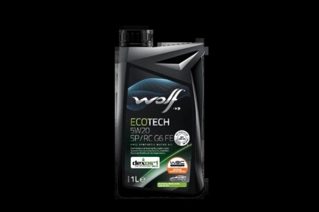 ECOTECH 5W20 SP/RC G6 FE 1Lx12 Wolf 1047274 (фото 1)