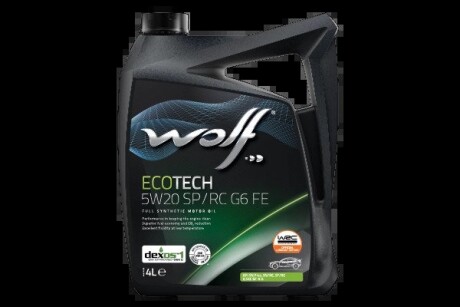 ECOTECH 5W20 SP/RC G6 FE 4Lx4 Wolf 1047277 (фото 1)