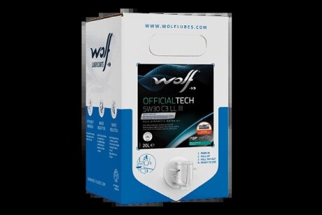 GUARDTECH 10W40 B4 BIB 20L (NEW) Wolf 1051077