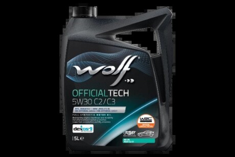 OFFICIALTECH 5W30 C2/C3 5Lx4 Wolf 8332579 (фото 1)