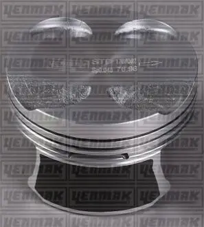 Поршень с кольцами і пальцем (размер отв. 77.008 / STD) CITROEN BERLINGO (B9) 1.6 VTi 120 (EP6, 5FS (EP6C)) Yenmak 31-04104-000