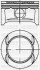 YENMAK Поршень с кольцами і пальцем (размер отв. 73,40 /STD)  OPEL ASTRA G 1.4 (4цл.) (Z1, 4XEP Euro 4) 31-04214-000