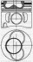 Поршень с кольцами і пальцем (размер отв. 79.51 / STD)VW SKODA 1,9TDI 3-й / 4-й цил !!! (BJB,AVQ,ATD,AXR,AVB Yenmak 31-04320-000 (фото 1)