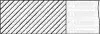 YENMAK Комплект поршневих кілець FIAT DOBLO 1.3JTD 04- (70,00/+0.40) (2,0/1,5/2,0) 91-09282-040