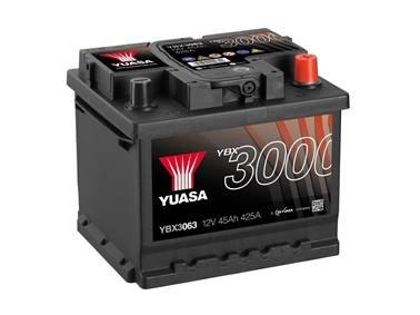 12V 45Ah SMF Battery (0) YUASA YBX3063