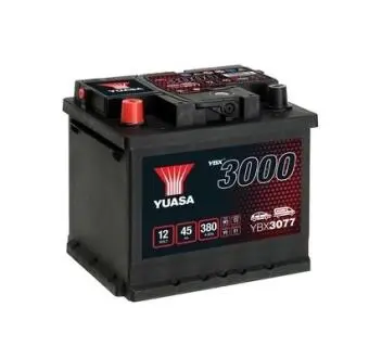 12V 45Ah SMF Battery (1) YUASA YBX3077
