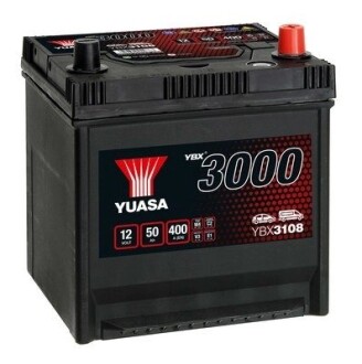 12V 50Ah SMF Battery Japan (0) YUASA YBX3108