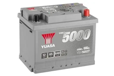 12V 65Ah Silver High Performance Battery (0) YUASA YBX5027