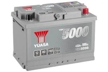12V 80Ah Silver High Performance Battery (0) YUASA YBX5096