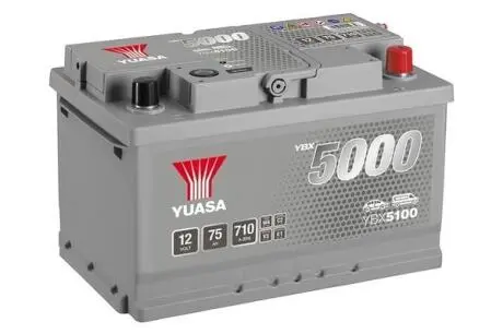 12V 75Ah Silver High Performance Battery (0) YUASA YBX5100