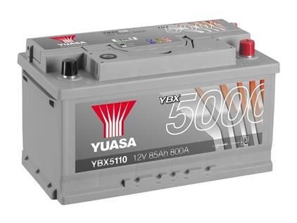 12V 85Ah Silver High Performance Battery (0) YUASA YBX5110