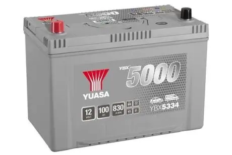 12V 100Ah Silver High Performance Battery Japan (1) YUASA YBX5334