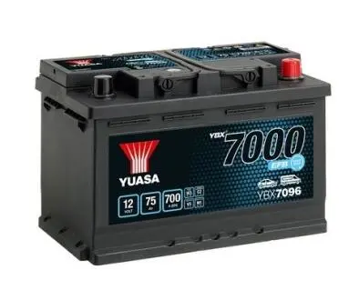 Аккумулятор 12V 75Ah/EN 700А (правый плюс) Stop Start EFB YUASA YBX7096