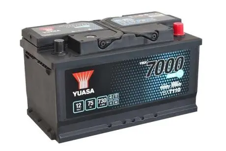 12V 75Ah EFB Start Stop Battery (0) YUASA YBX7110