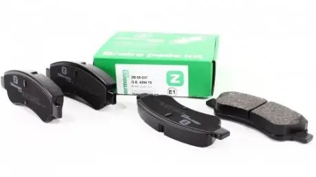 Колодки передние, 03- (тип Bosch) Zilbermann 08037