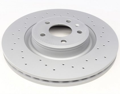 Тормозной диск передний (перфорированный) (345х30) ZIMMERMANN 100335652 (фото 1)