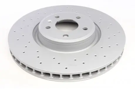 Диск тормозной передний (перфорированный) ZIMMERMANN 100.3373.52