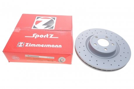 Гальмівний диск ZIMMERMANN 100337852 (фото 1)