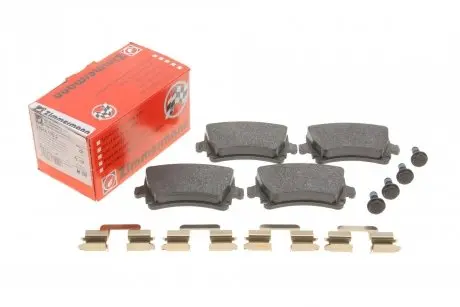 Тормозные колодки задние ZIMMERMANN 23914.170.2