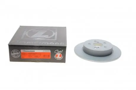 Задний тормозной диск Toyota Yaris 20- (274x10) ZIMMERMANN 590.2851.20