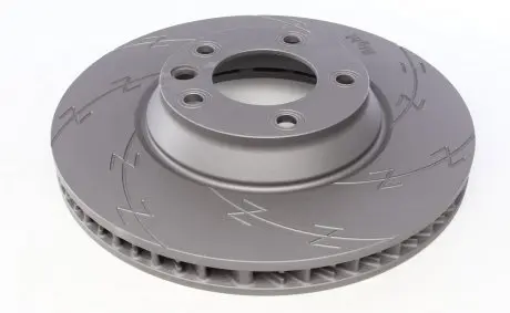 Диск гальмівний передній правий (з прорезом) ZIMMERMANN 600.3227.55