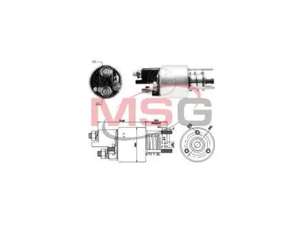 Втягивающее реле стартера ZM ZM3397