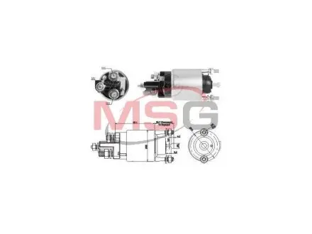 Реле втягуюче стартера ZM ZM3708